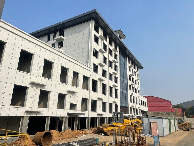 方山耐火钢结构综合办公楼建造案例