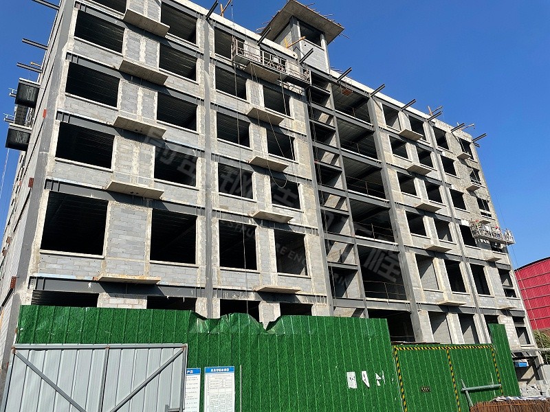 方山耐火钢结构综合办公楼建造案例