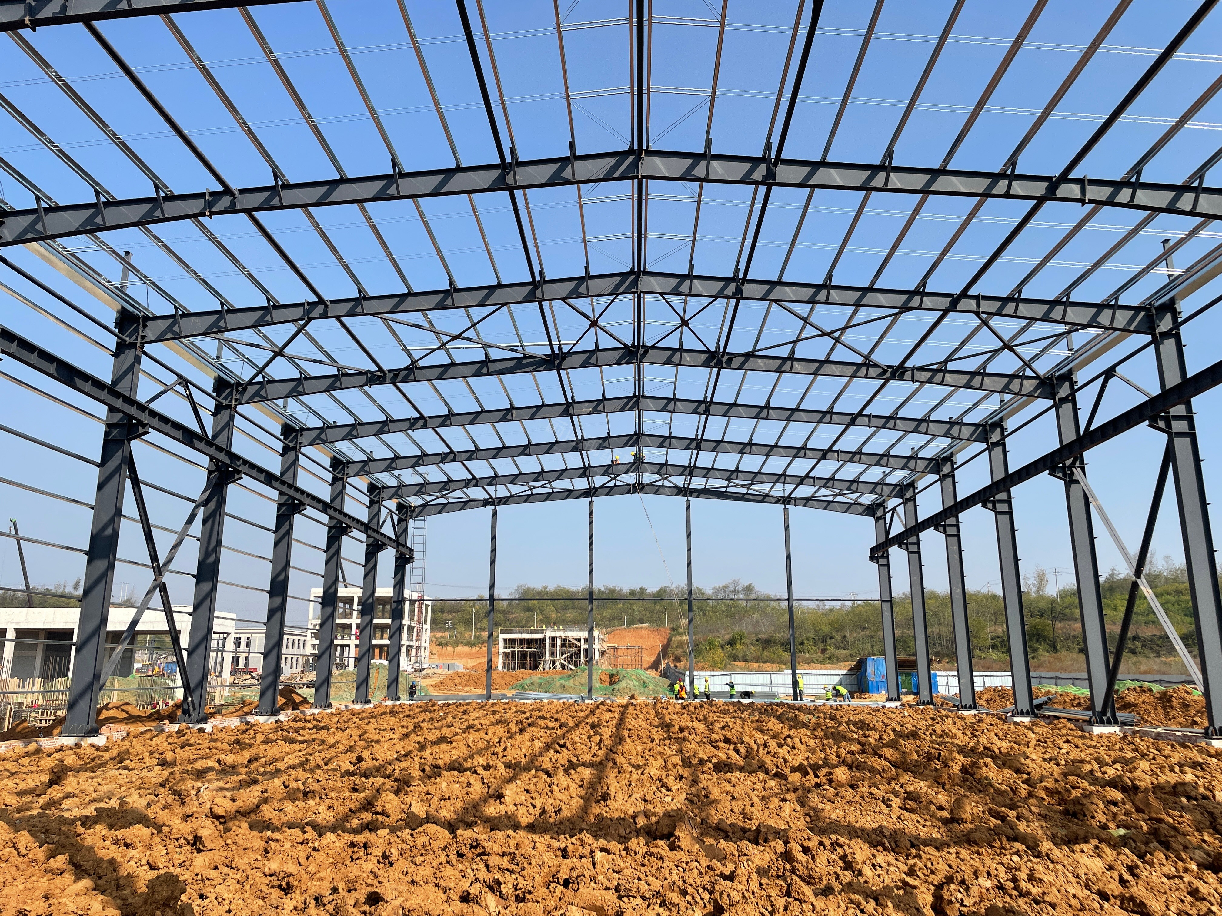 两万平钢结构厂房验收时必须要核对的 3 个细节