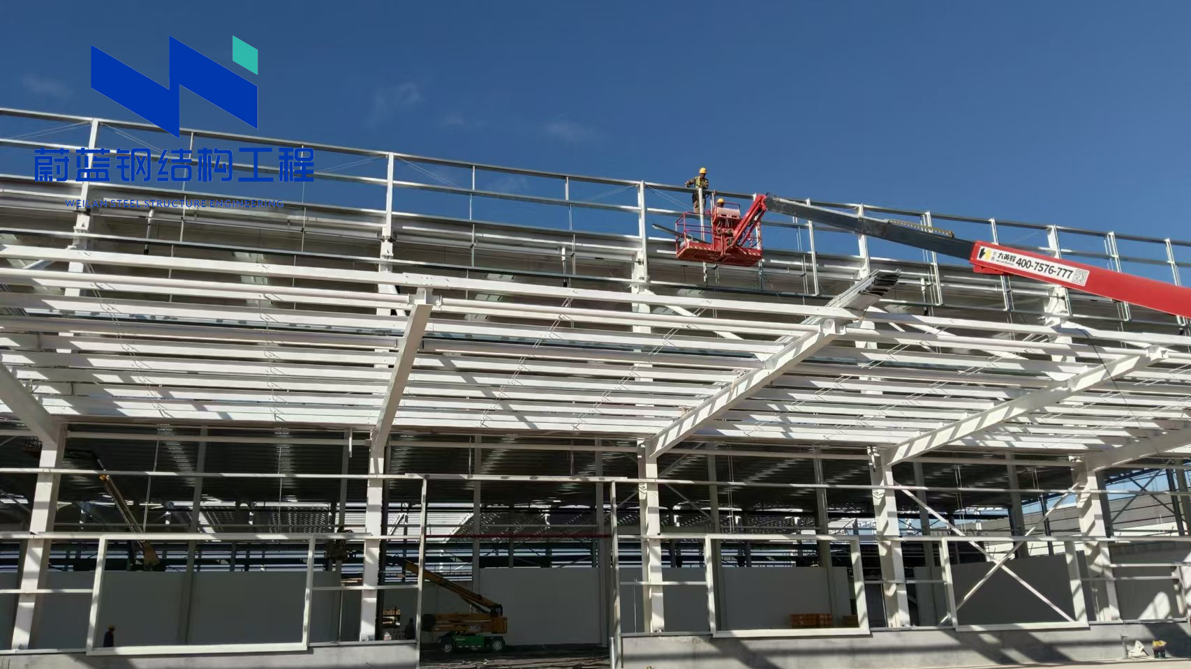 钢结构单层厂房 钢结构单层厂房