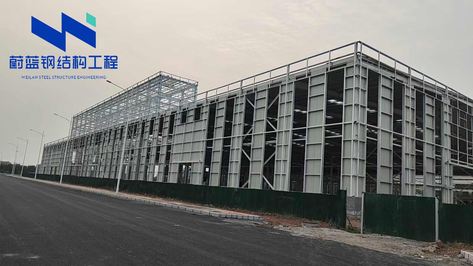 钢结构单层厂房 钢结构单层厂房