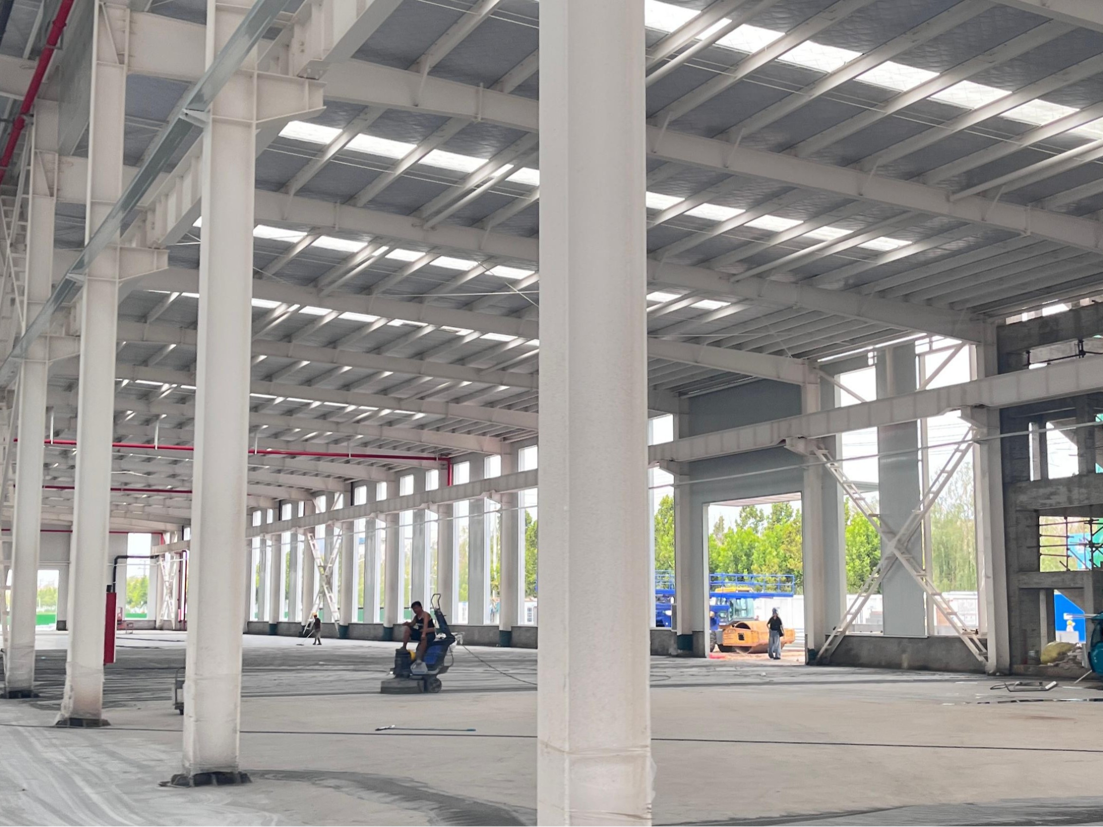 河南钢结构施工厂家材料双渠道供应！合作工厂+自有加工厂