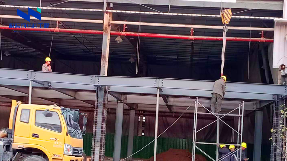 钢结构框架加固